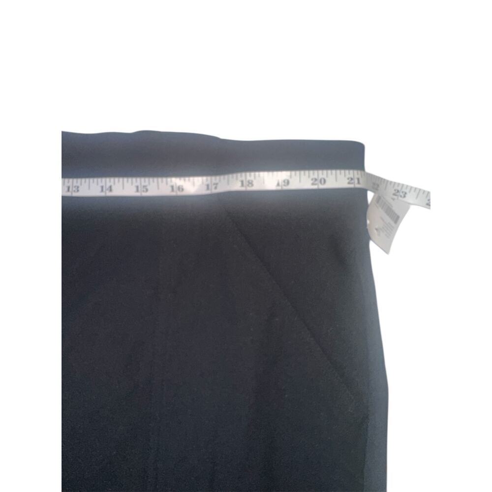 Torrid Black Pull-On Cargo Pants Size 18 Mid Rise Straight Leg Stretch Plus work - Picture 5 of 7